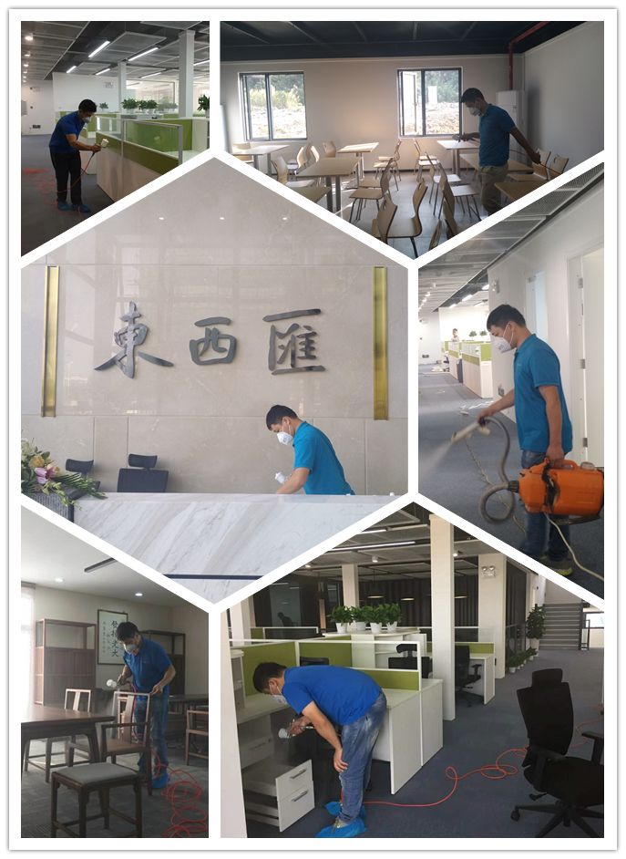 珠海橫琴東西匯室內(nèi)空氣凈化處理